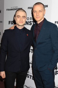 Daniel Radcliffe and James McAvoy Attend a Special Screening of " Victor Frankenstein"