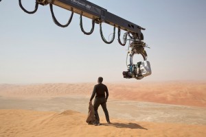 Star Wars: The Force AwakensJohn Boyega (Finn) on set.Ph: David James©Lucasfilm 2015