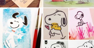 PEA_OneOffs_DrawSnoopy_Collage_v1