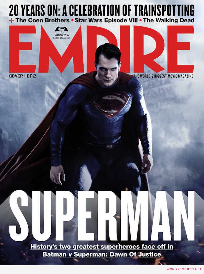 Empire Superman cover