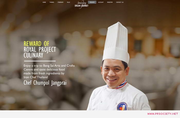 Reward of Royal Project Culinary