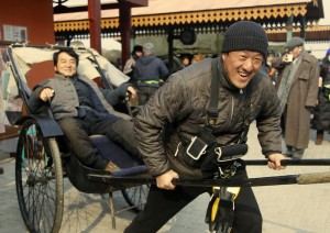 5. Jackie Chan and Director Ding Sheng