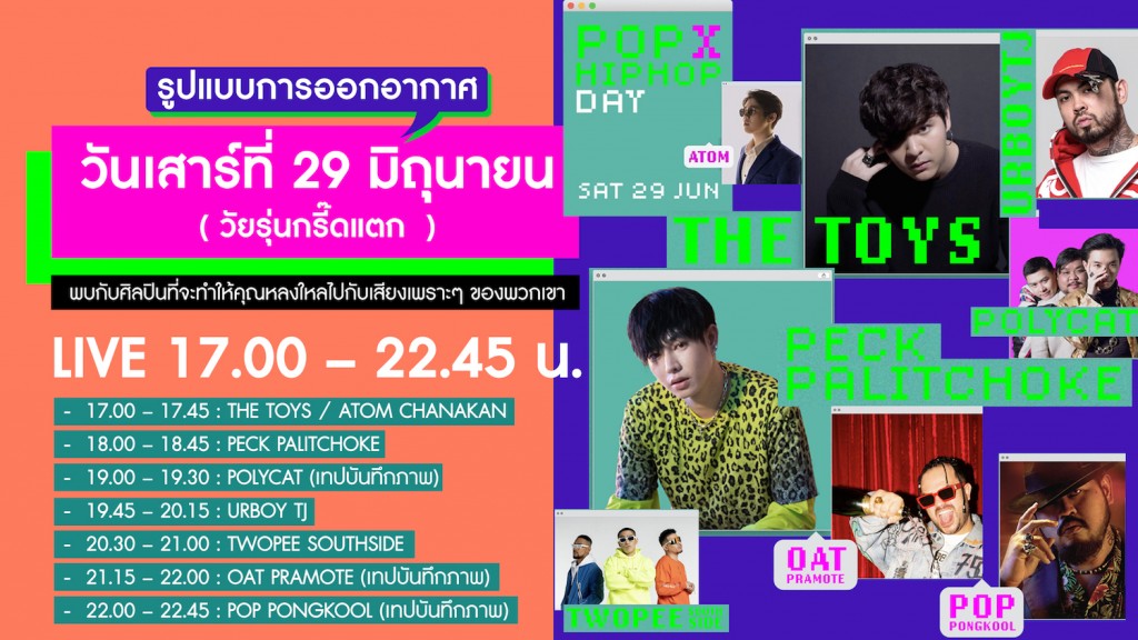 WTF2 ตารางวันที่ 29 มิถุนายน 2562