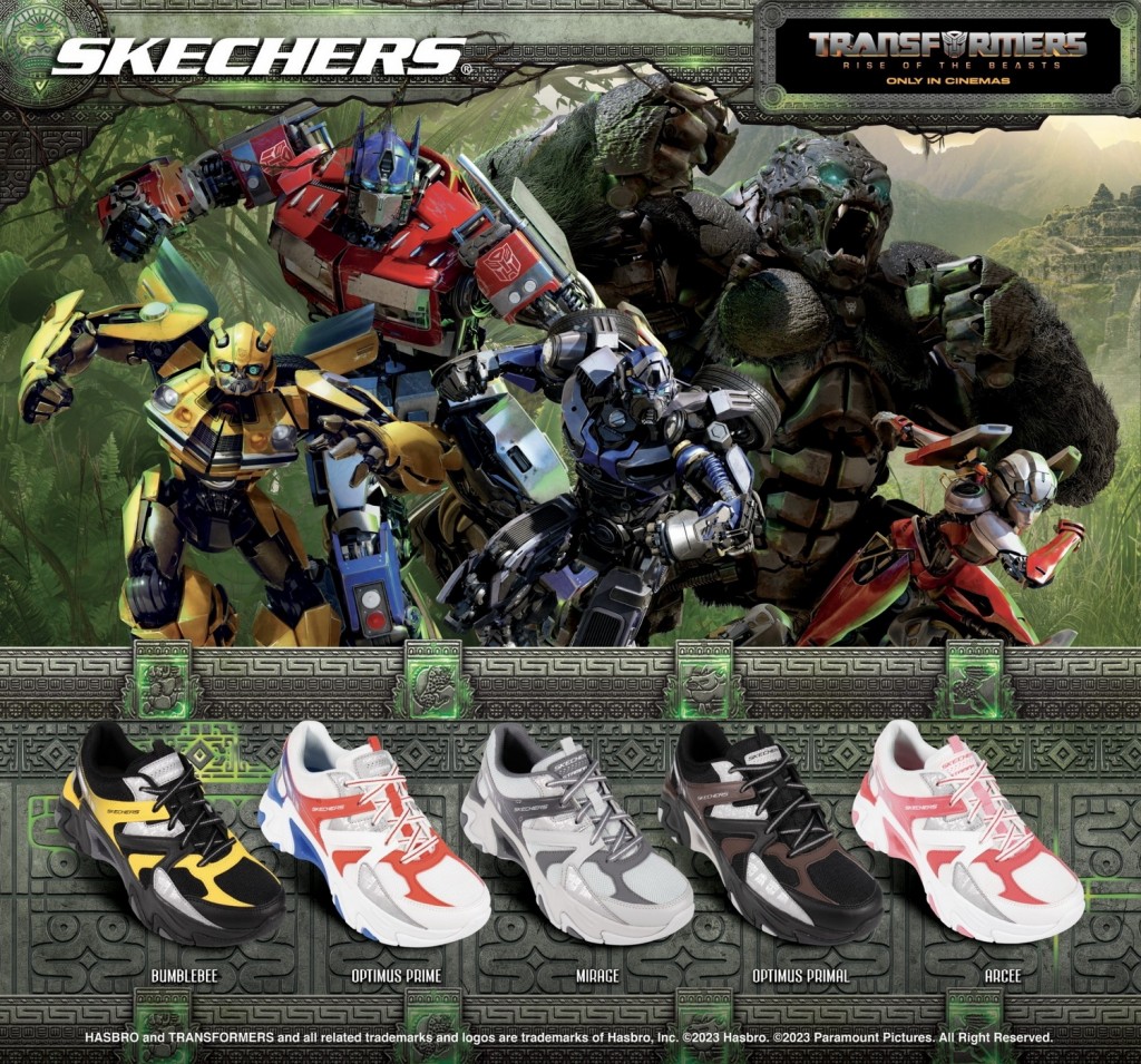 Skechers x Transformers Collection