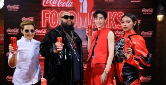 3 เซเลบริตี้ในแคมเปญ COKE Foodmarks และ พีพี-กฤษฎ์